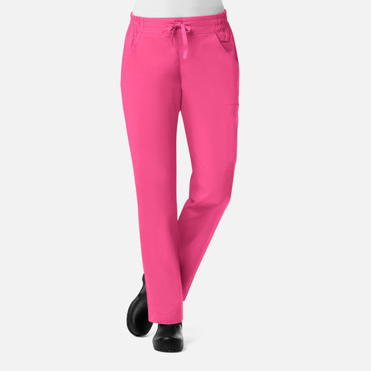 Maevn Blossom Signature 8102 Ladies Mesh Pocket 3-Quaters Elastic Band Pant