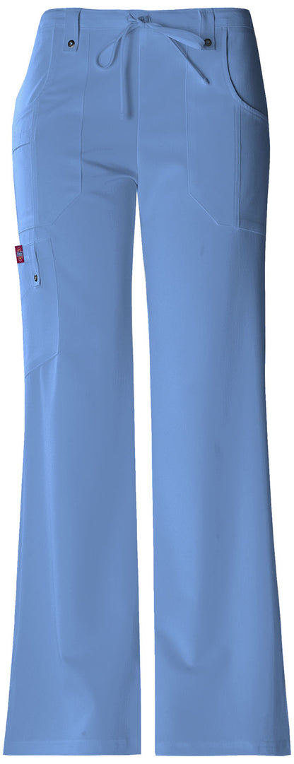 DK XTREME STRETCH Women's 82011 Mid Rise Drawstring Cargo Pant