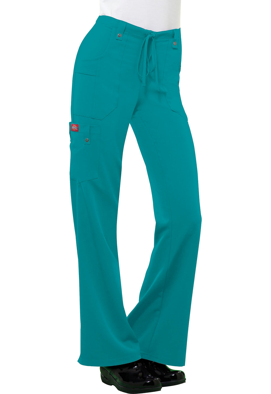 DK XTREME STRETCH Women's 82011 Mid Rise Drawstring Cargo Pant