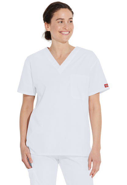 Dickies EDS Signature Unisex 83706 Unisex Tuckable V-Neck Top