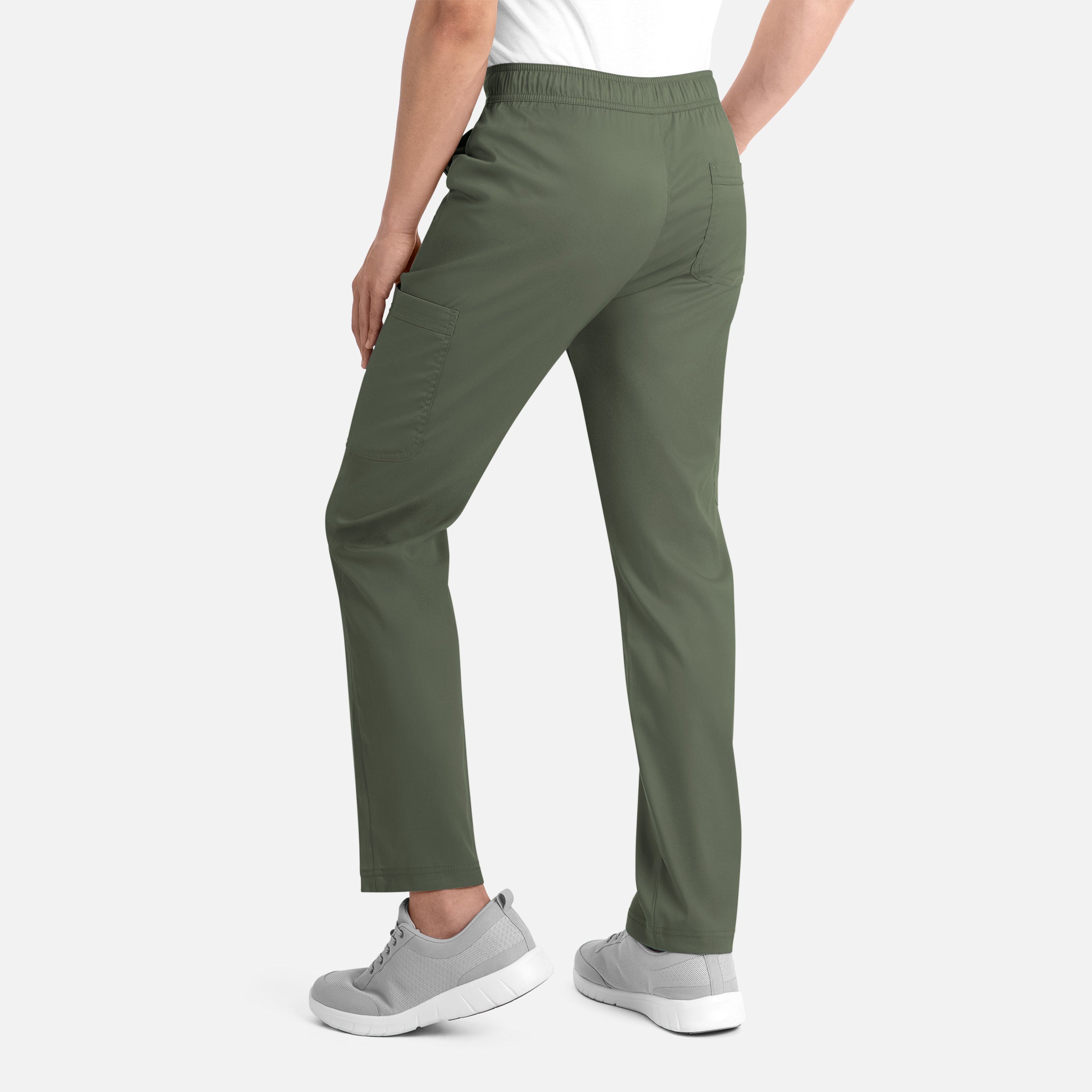 Maevn Matrix Mens 8502 Men's Half Elastic Waist Tapered Cargo Pant