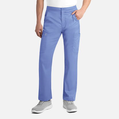 Maevn Matrix Mens 8502 Men’s Half Elastic Waist Tapered Cargo Pant