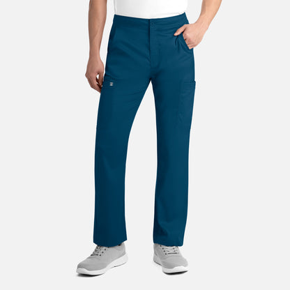 Maevn Matrix Mens 8502 Men’s Half Elastic Waist Tapered Cargo Pant