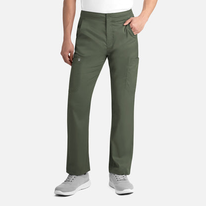 Maevn Matrix Mens 8502 Men's Half Elastic Waist Tapered Cargo Pant