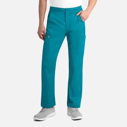 Maevn Matrix Mens 8502 Men’s Half Elastic Waist Tapered Cargo Pant