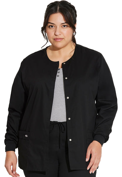 Dickies EDS Signature Women's 86306 Snap Front Warm-Up Jacket