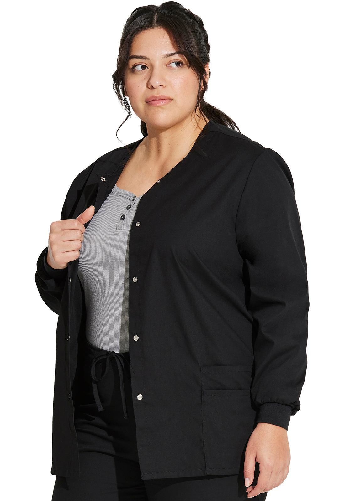 Dickies EDS Signature Women's 86306 Snap Front Warm-Up Jacket