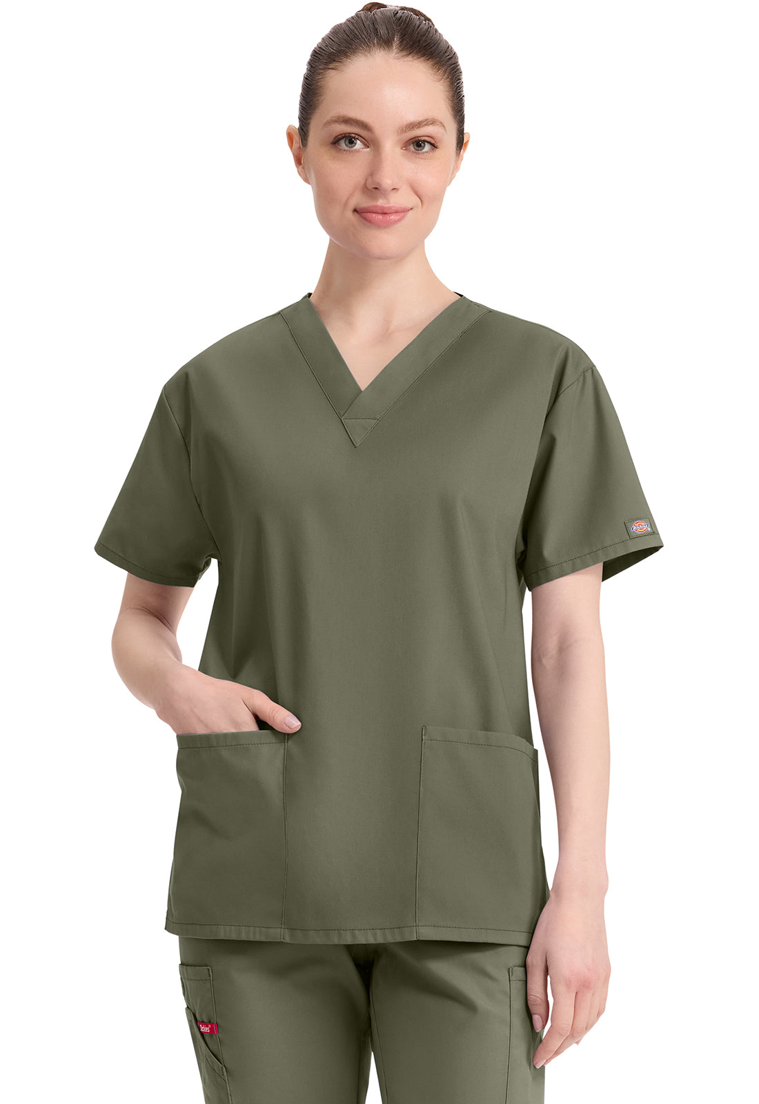 Dickies EDS Signature Women's 86706 V-Neck Top