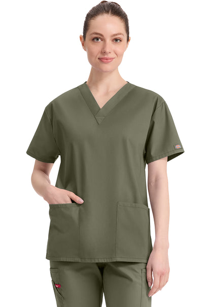 Dickies EDS Signature Women's 86706 V-Neck Top