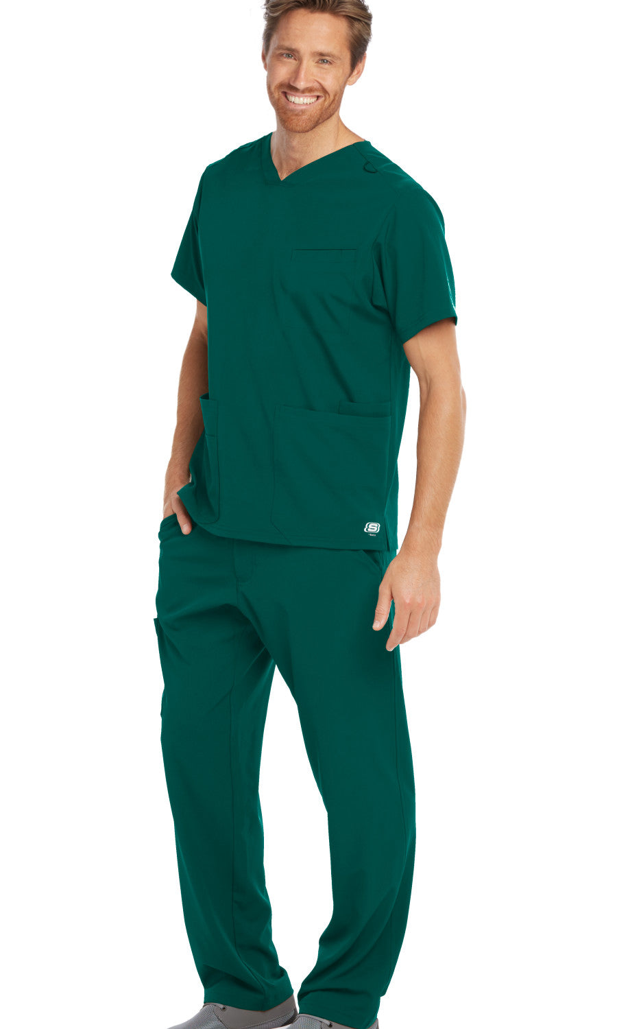 SKT020 Hunter Green Back