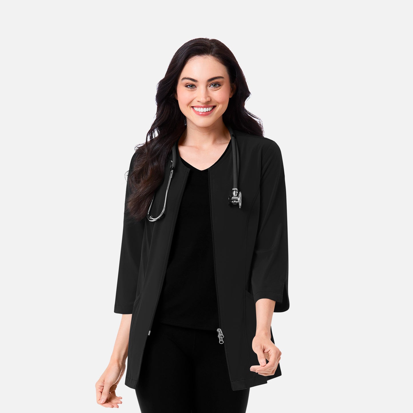 Maevn Smart 8803 Women's 3/4 Sleeve Lab Jacket