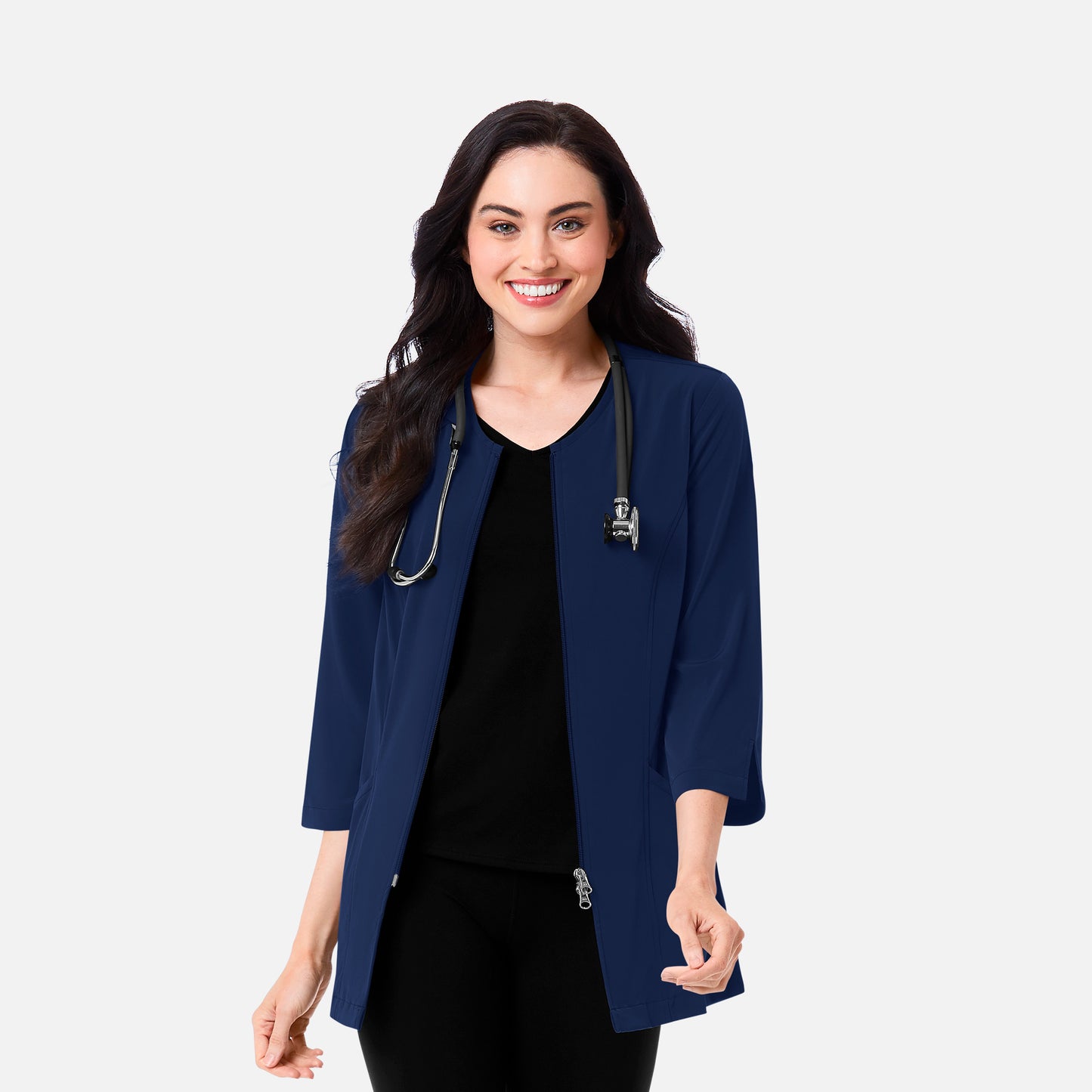 Maevn Smart 8803 Women's 3/4 Sleeve Lab Jacket