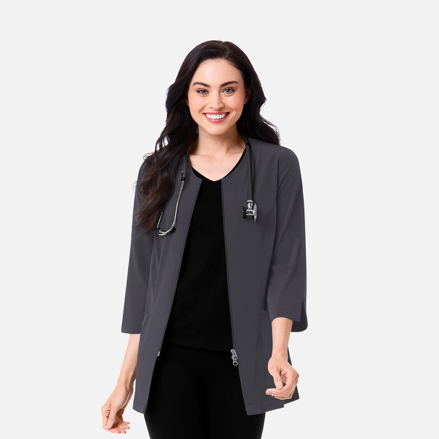 Maevn Smart 8803 Women's 3/4 Sleeve Lab Jacket