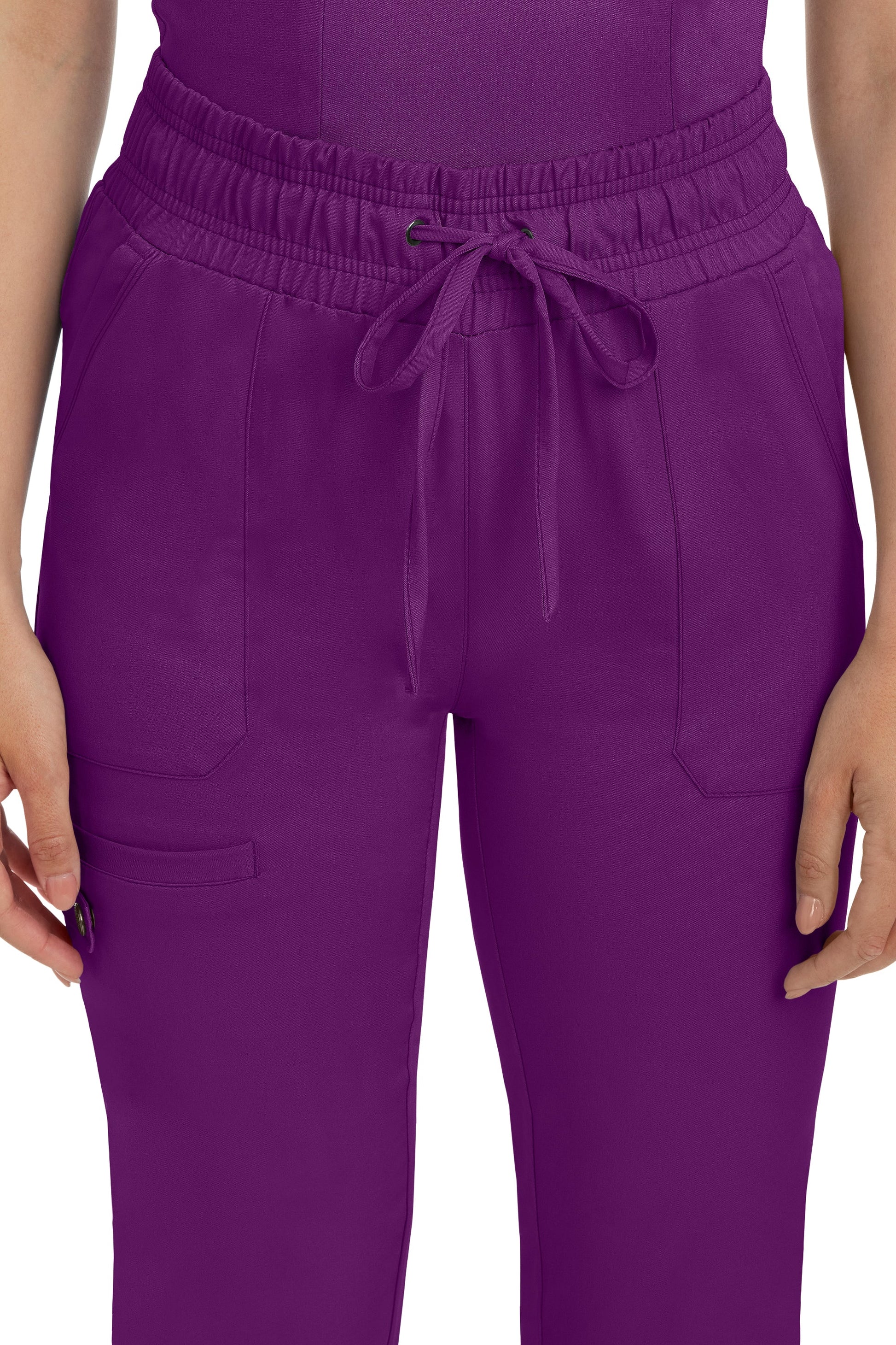 9575P Petite HH Works Renee Jogger With Full Elastic Waistband And