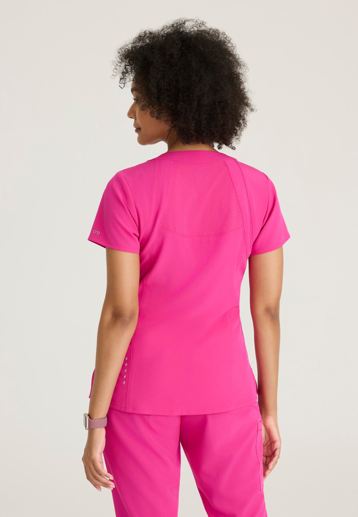 Barco One 5105 Racer 4-Pocket V-Neck Scrub Top