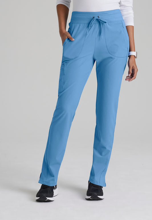 Barco One BOP597 Uplift 5-Pocket Mid-Rise Tapered Leg Scrub Pant