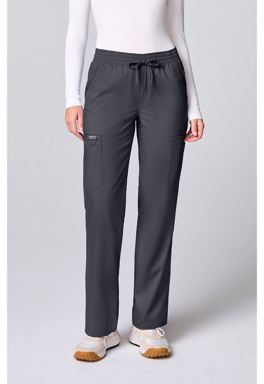 Cherokee WW Revolution Women's CK00002 12 Pockets Straight Leg Pant