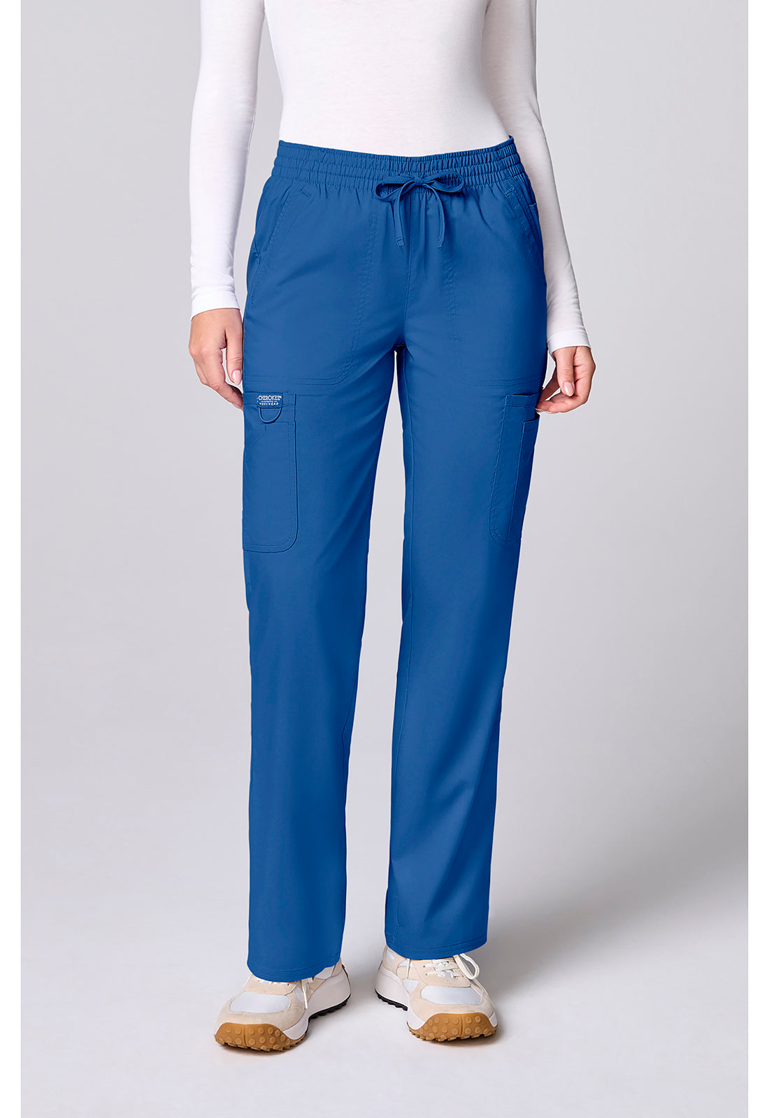 Cherokee WW Revolution Women's CK00002 12 Pockets Straight Leg Pant