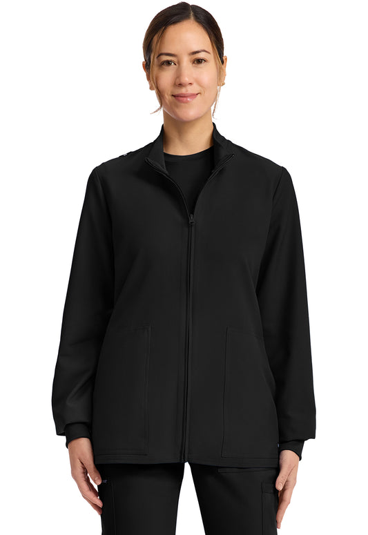 WW ORIGINALS ULTRA Women's CK00013A Zip Up Scrub Jacket