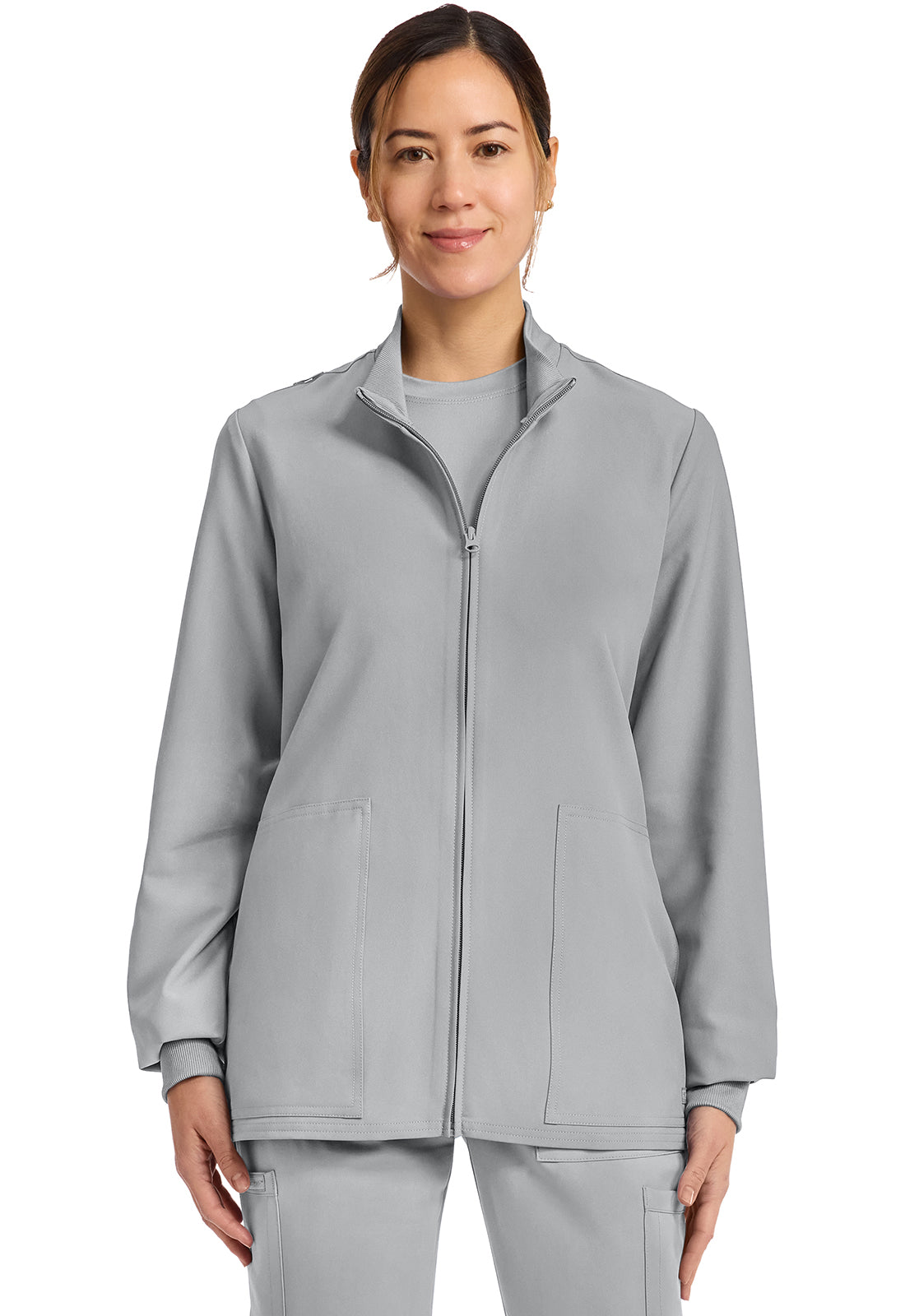 WW ORIGINALS ULTRA Women's CK00013A Zip Up Scrub Jacket