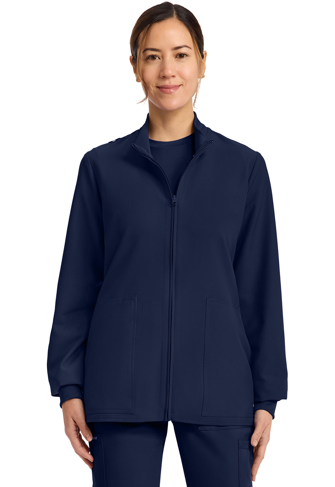 WW ORIGINALS ULTRA Women's CK00013A Zip Up Scrub Jacket