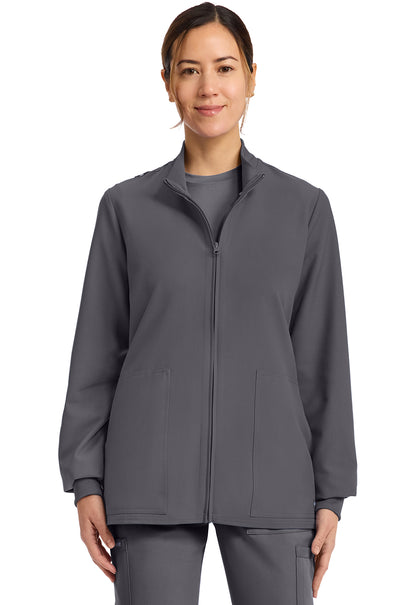 WW ORIGINALS ULTRA Women's CK00013A Zip Up Scrub Jacket