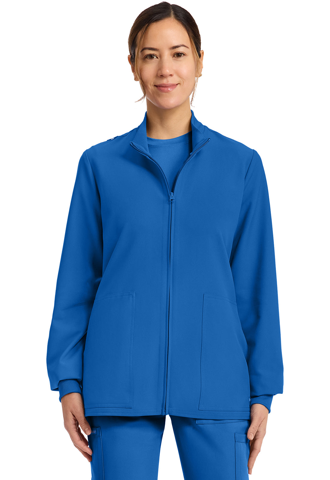 WW ORIGINALS ULTRA Women's CK00013A Zip Up Scrub Jacket