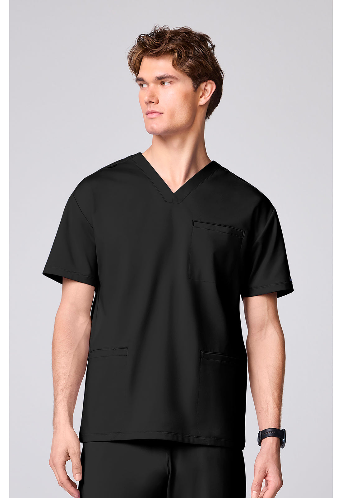 Cherokee Achieve Men's CK00037 Men's 3 Pocket V-neck Top