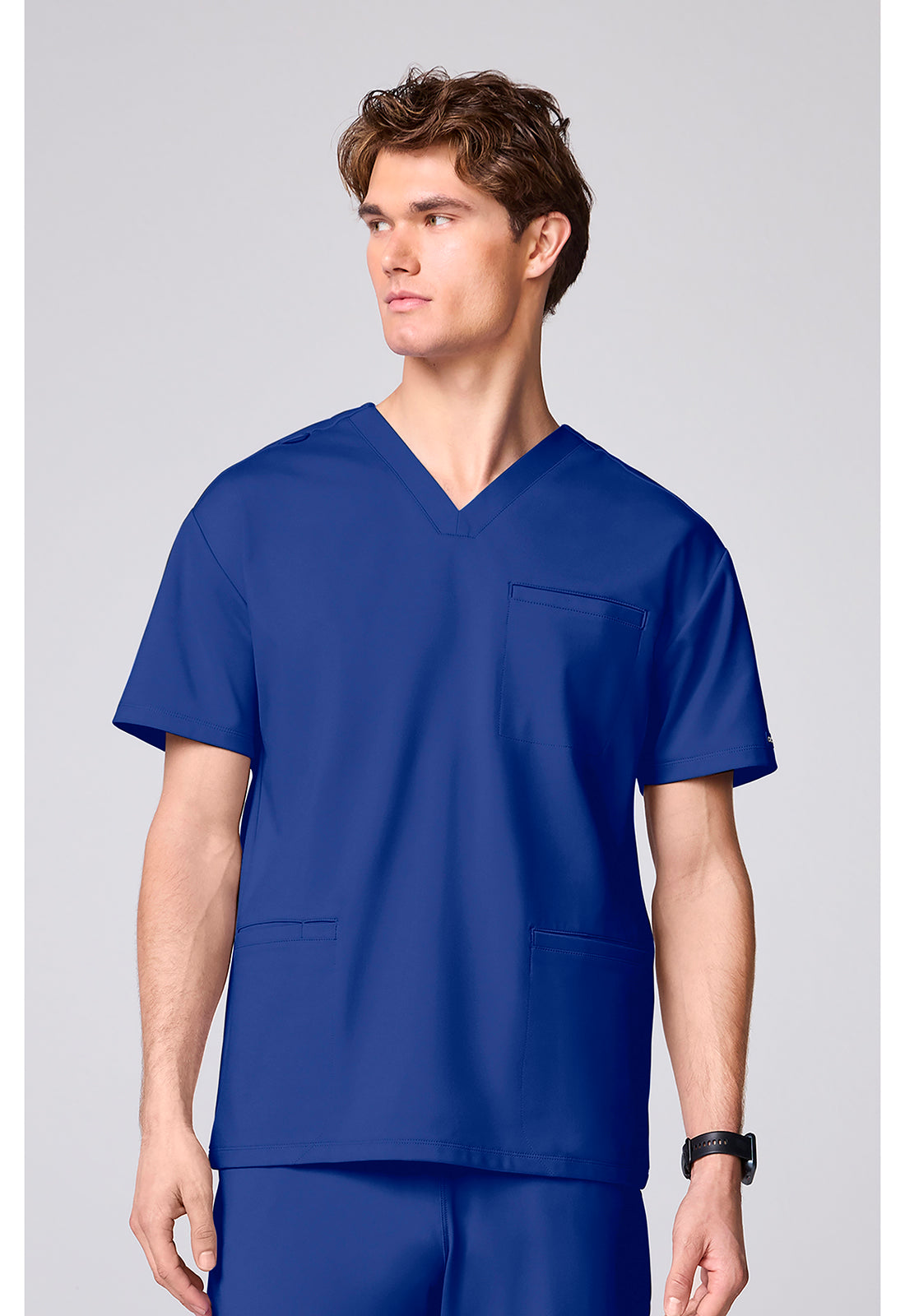 Cherokee Achieve Men's CK00037 Men's 3 Pocket V-neck Top