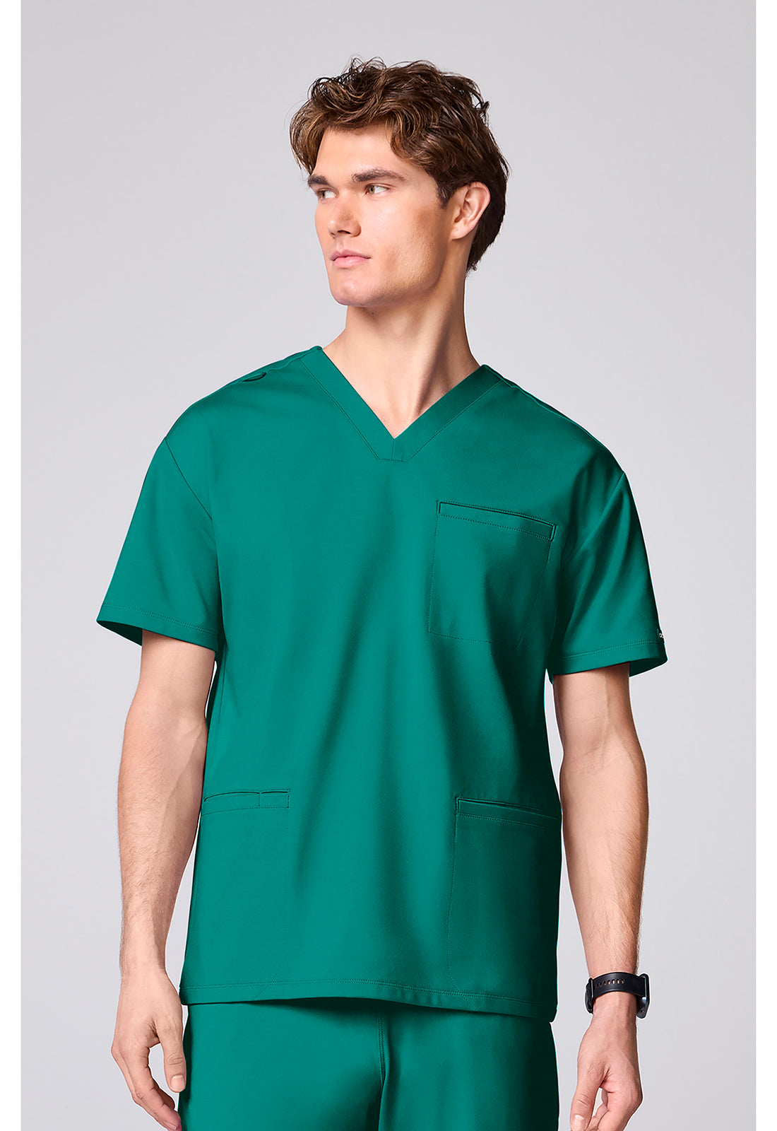 Cherokee Achieve Men's CK00037 Men's 3 Pocket V-neck Top
