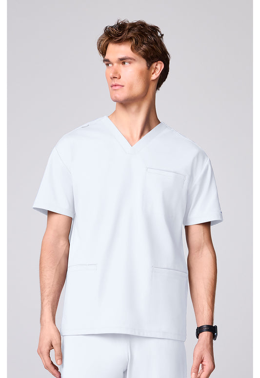 Cherokee Achieve Men's CK00037 Men's 3 Pocket V-neck Top