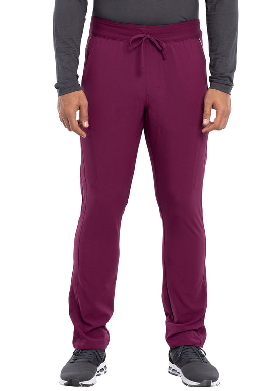 Cherokee iFlex Men's CK006 Men's Tapered Leg Drawstring Cargo Pant