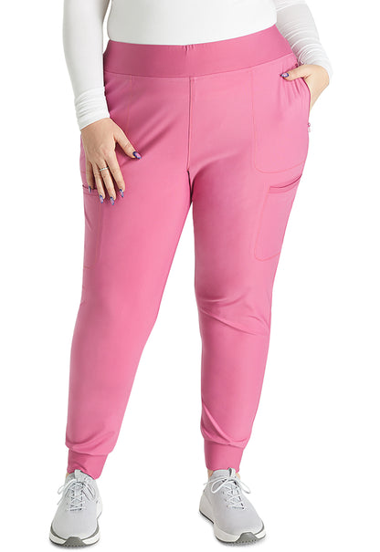 CHEROKEE FORM  Women's CK092 Mid Rise Tapered Leg Drawstring Pant