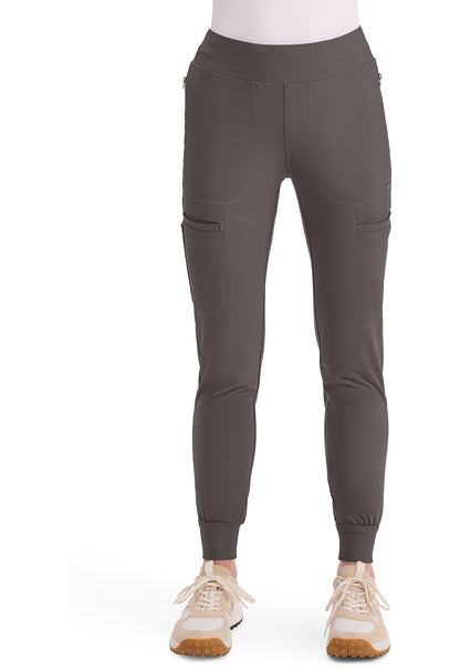 CHEROKEE FORM  Women's CK092 Mid Rise Tapered Leg Drawstring Pant