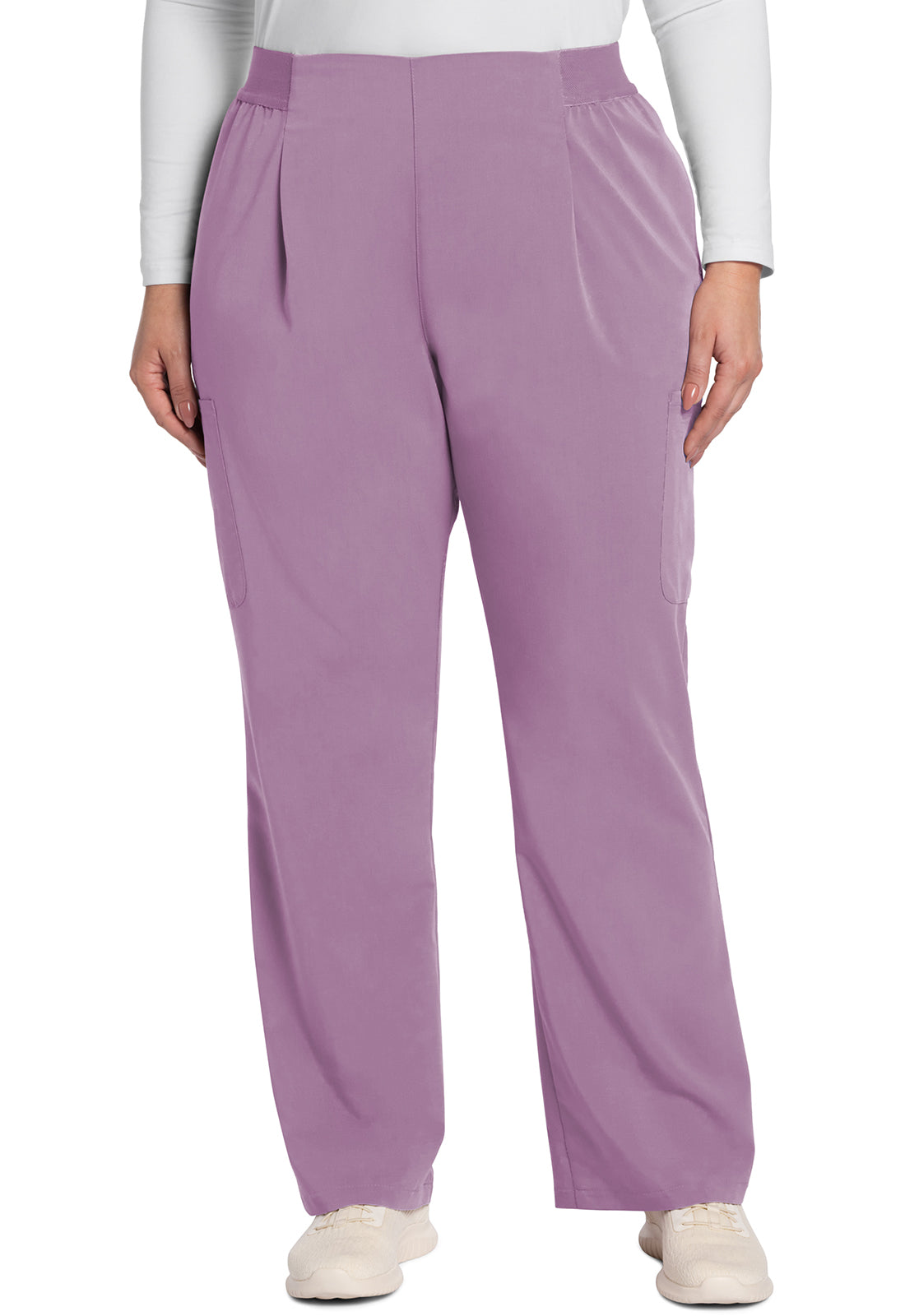 Cherokee Atmos Women's CK093A Mid Rise Pull-On Moderate Flare Leg Pant