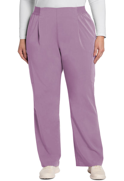 Cherokee Atmos Women's CK093A Mid Rise Pull-On Moderate Flare Leg Pant