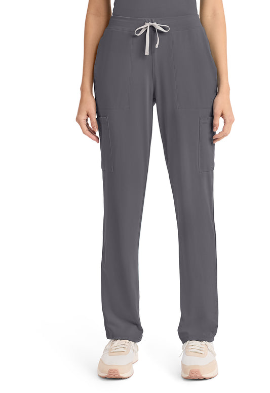 Cherokee Achieve Women's CK096 Women's 5-Pocket Straight Leg Pant