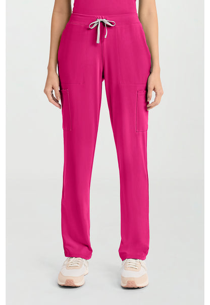 Cherokee Achieve Women's CK096 Women's 5-Pocket Straight Leg Pant