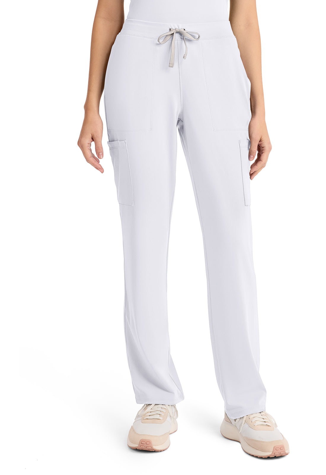Cherokee Achieve Women's CK096 Women's 5-Pocket Straight Leg Pant