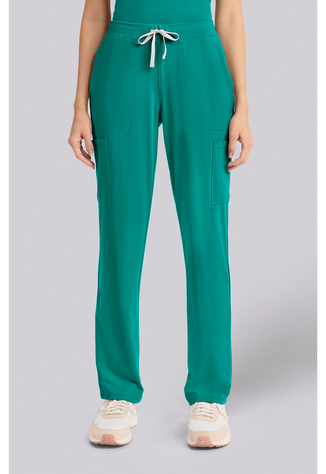 Cherokee Achieve Women's CK096 Women's 5-Pocket Straight Leg Pant