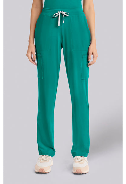 Cherokee Achieve Women's CK096 Women's 5-Pocket Straight Leg Pant