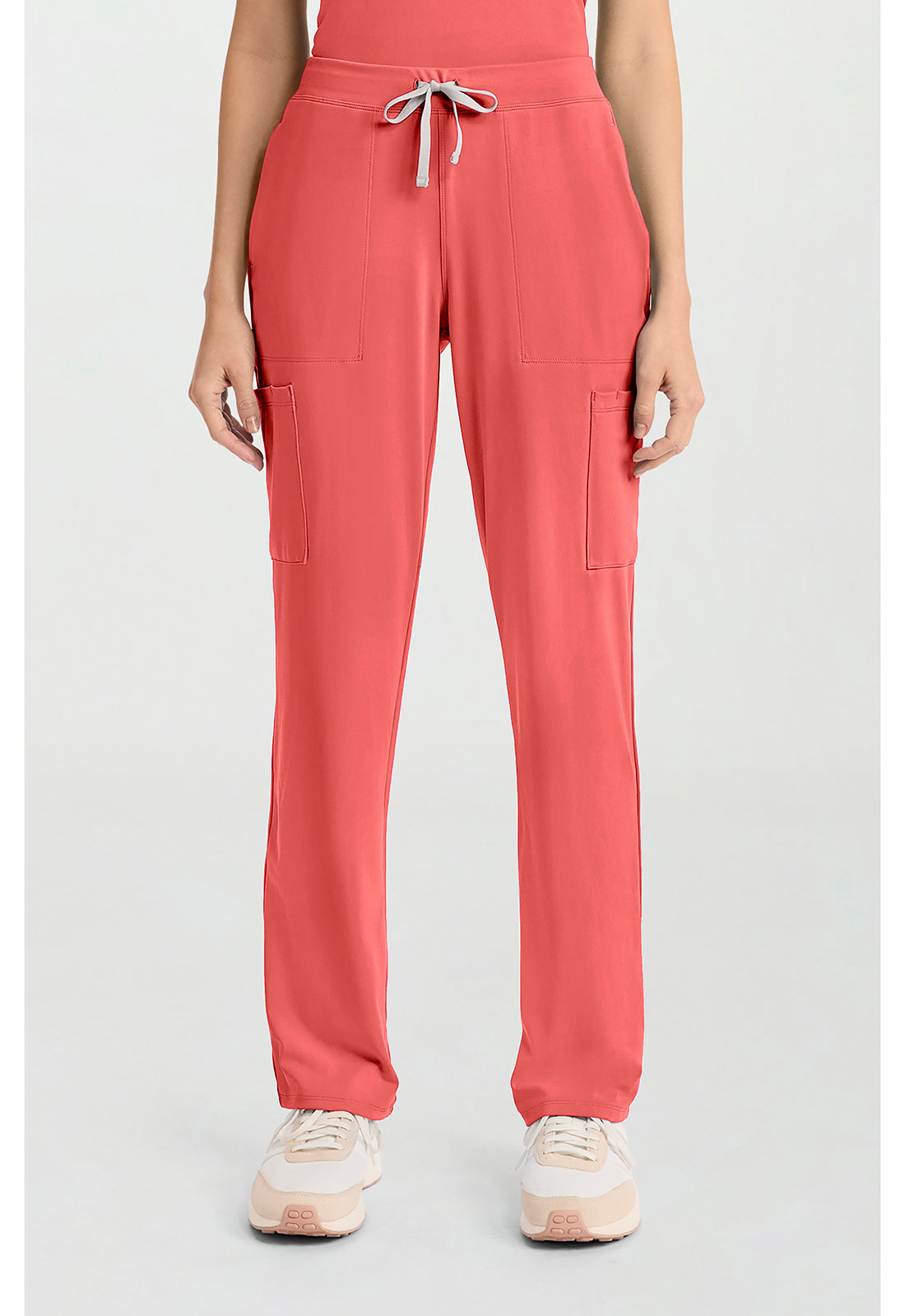 Cherokee Achieve Women's CK096 Women's 5-Pocket Straight Leg Pant