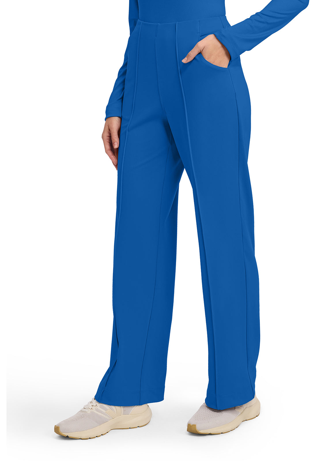 Cherokee Achieve Women's CK162 Women's 3-Pocket Wide Leg Pant