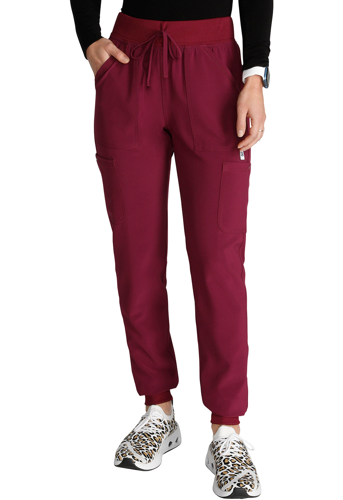 Cherokee Women's CK249A Natural Rise Jogger