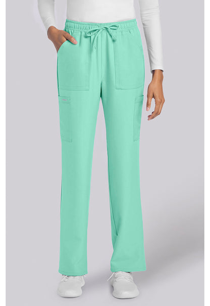 Cherokee WW Originals Ultra Women's CK272A Mid Rise Drawstring Trouser Cargo Pant