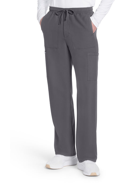 Cherokee WW Originals Ultra Men's CK279A Men's Mid Rise Zip Fly Straight Leg Pant