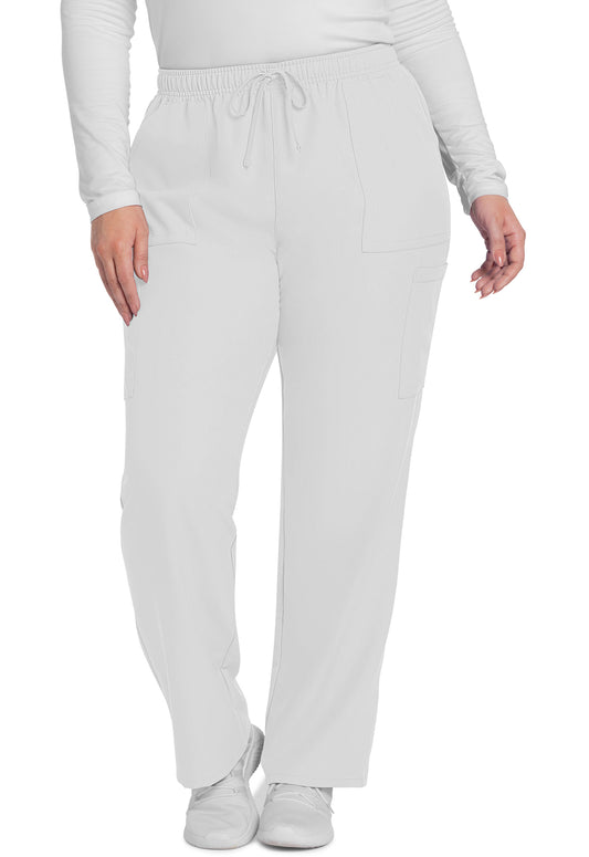 Cherokee WW Originals Ultra Women's CK281A Mid Rise Pull-on Slim Leg Cargo Pant — Clearance
