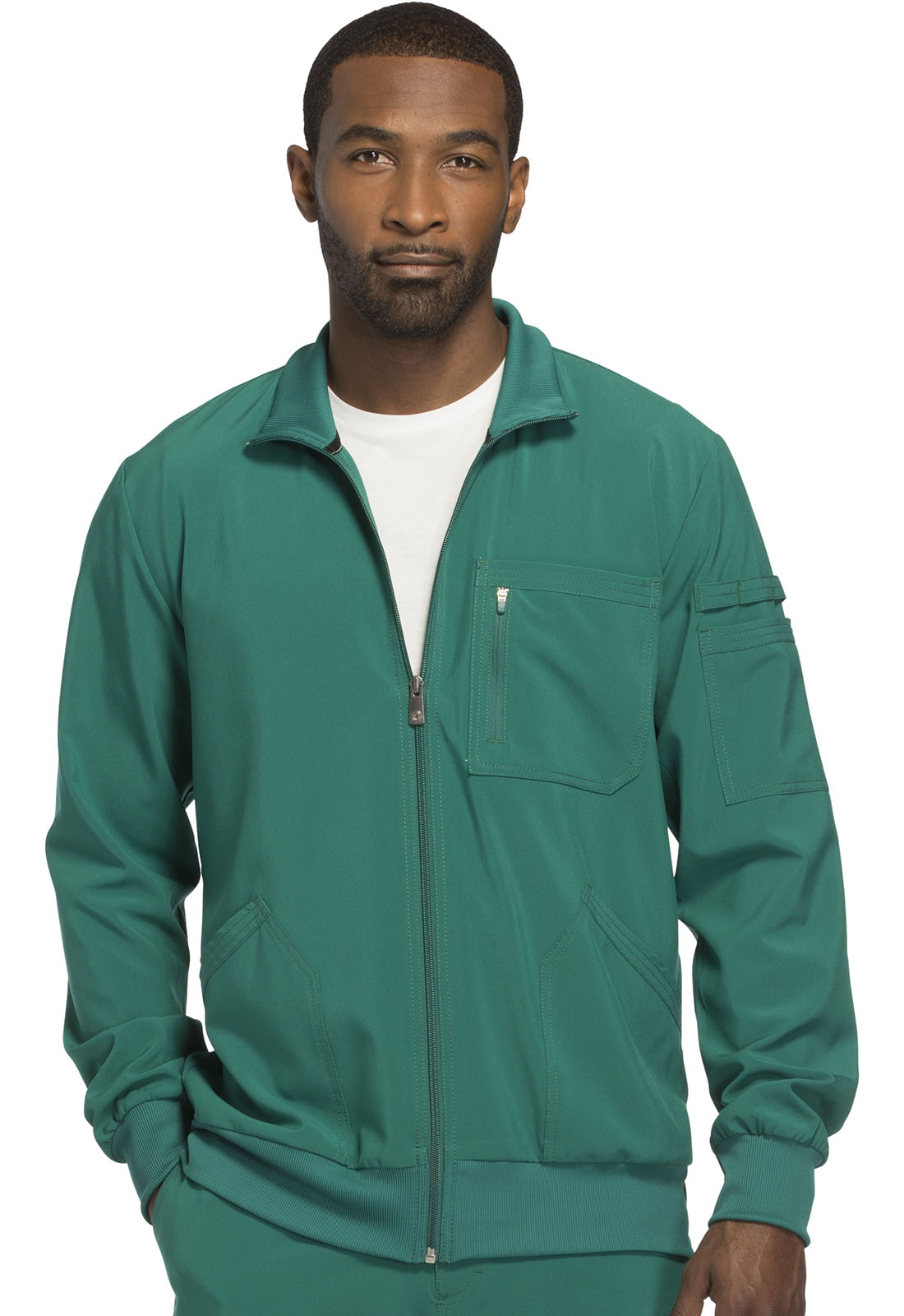 Cherokee Infinity Men's CK305A Men's Zip Front Jacket