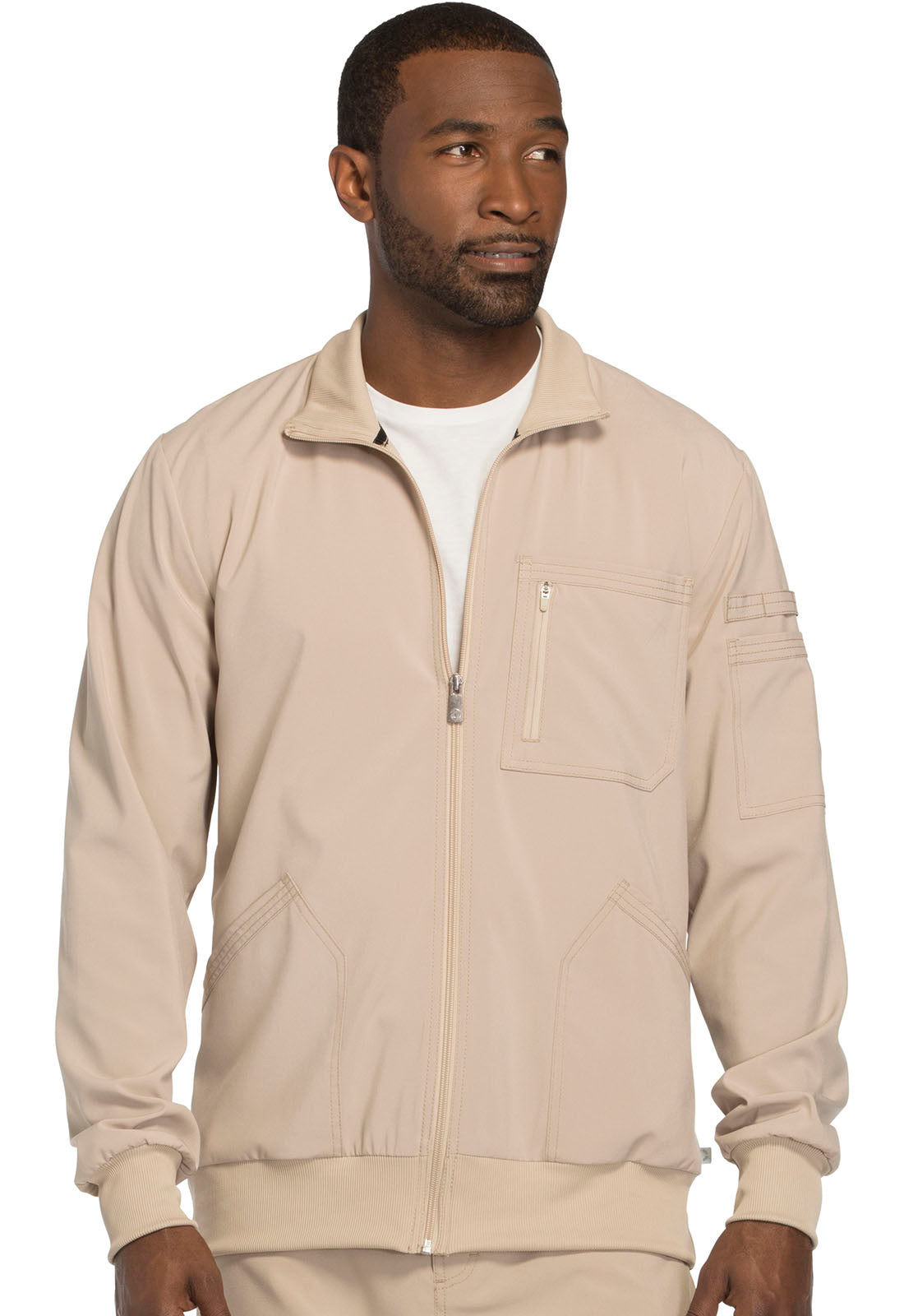 Cherokee Infinity Men's CK305A Men's Zip Front Jacket