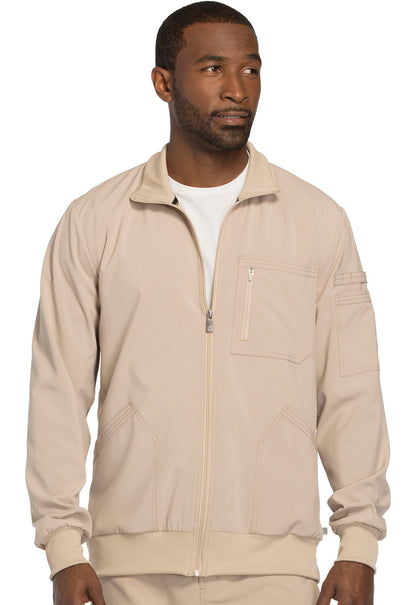 Cherokee Infinity Men's CK305A Men's Zip Front Jacket